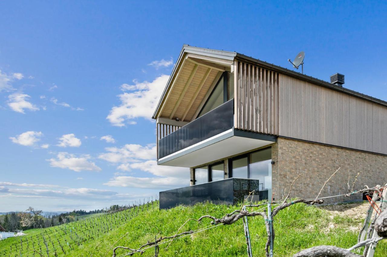 Luxus Chalet Max Glanz an der Weinstrasse Exterior photo
